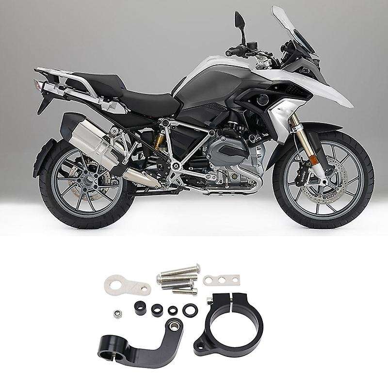 Motorcycle Steering Stabilize Damper Bracket Mount Kit for R1200GS LC 2013-2019, Black
