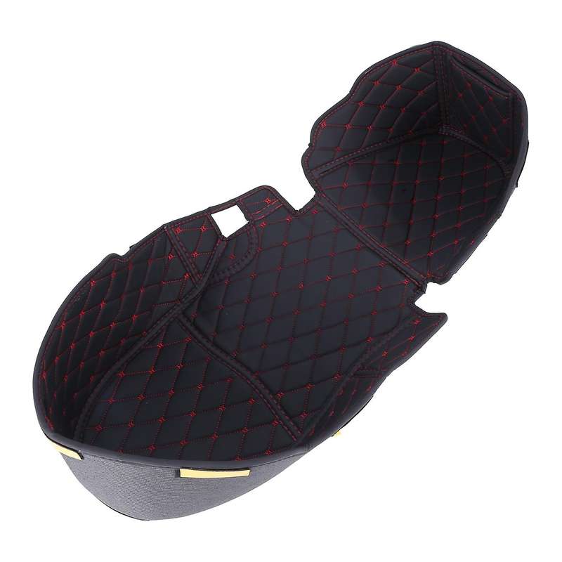 Motorcycle Storage Box Leather Rear Trunk Cargo Liner Protector for Xmax 300 XMAX300