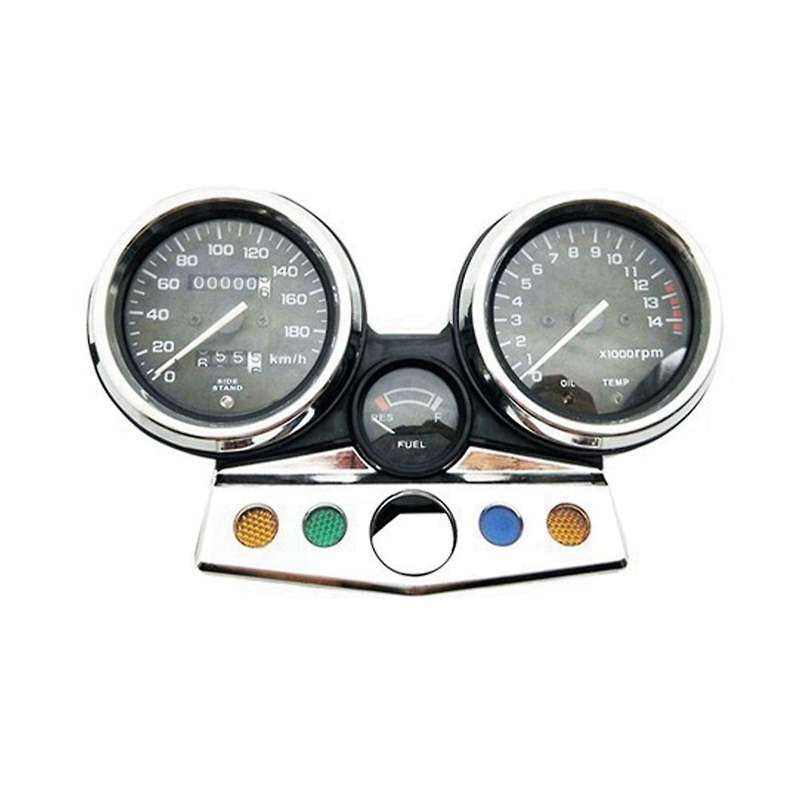 Motorcycle Street Car Speedometer Gauge Tachometer Gauge for Cb400 1995-1998 White Pointer