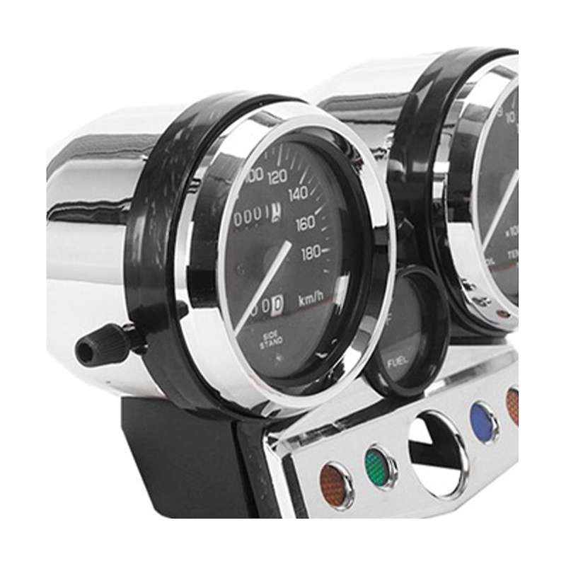 Motorcycle Street Car Speedometer Gauge Tachometer Gauge for Cb400 1995-1998 White Pointer