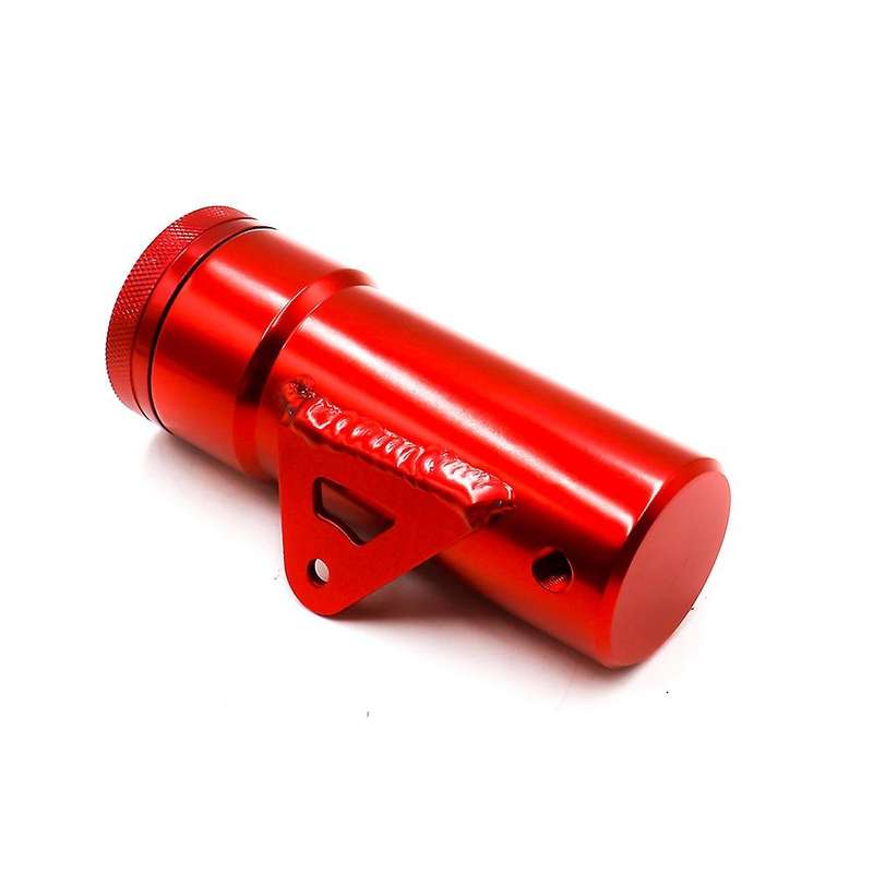 Motorcycle Styling Oil Catch Tank Aluminum Coolant Reservoir Fuel Can Car Accessories for Red