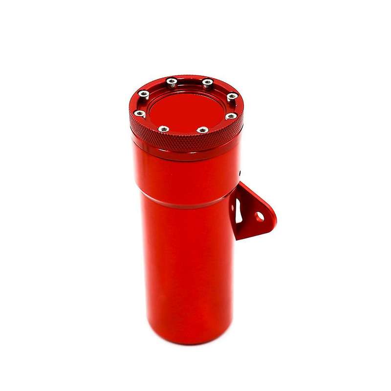 Motorcycle Styling Oil Catch Tank Aluminum Coolant Reservoir Fuel Can Car Accessories for Red