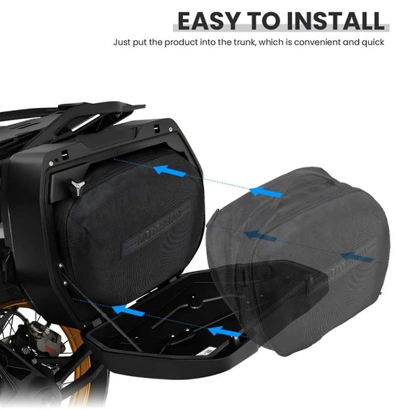 Motorcycle Suitcases Inner Bag Toolkit Side Case Pannier Saddle Bag for R1300GS R 1300 GS 2023 2024,