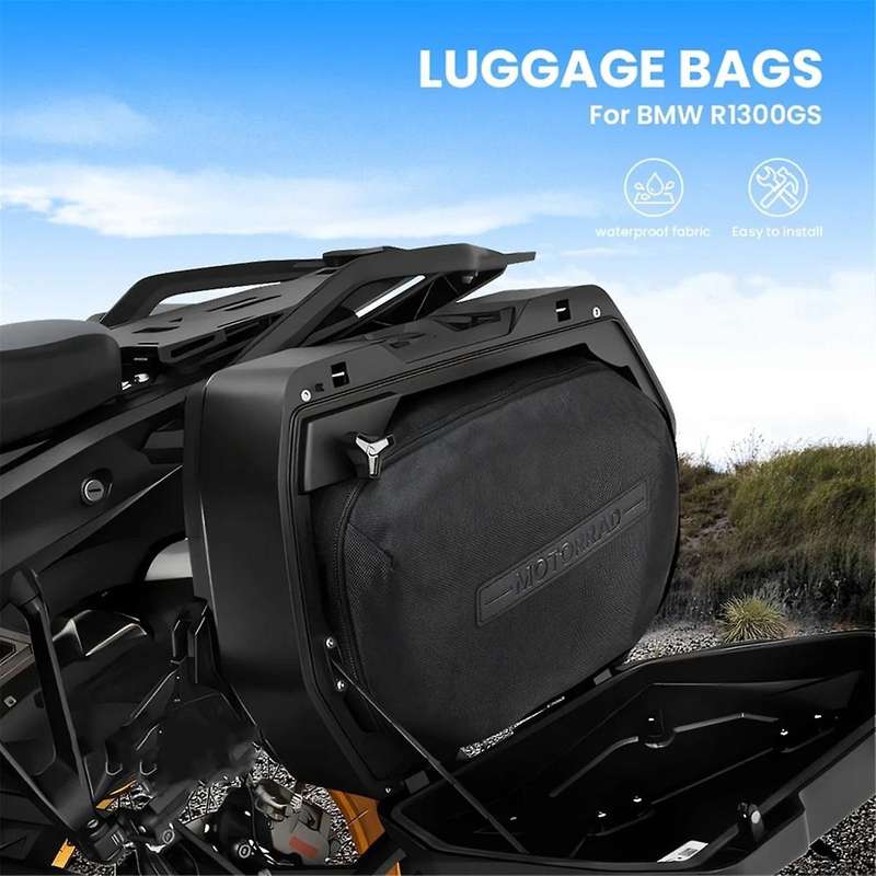 Motorcycle Suitcases Inner Bag Toolkit Side Case Pannier Saddle Bag Set for R1300GS R 1300 GS 2023