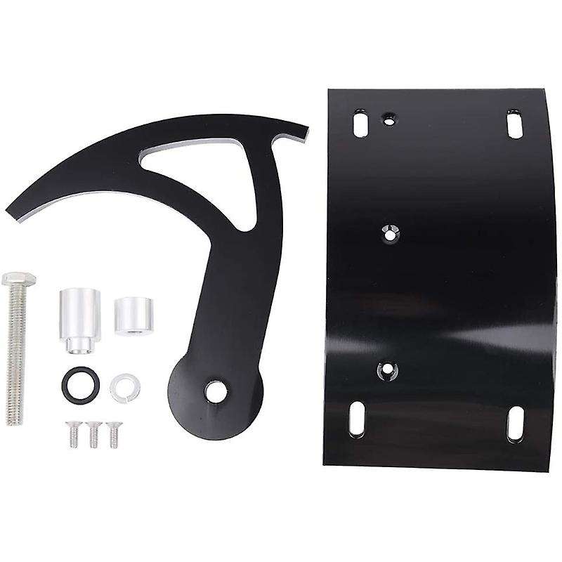 Motorcycle Swingarm Side Mount Curved License Plate Bracket for Boulevard M109R 2006-2013