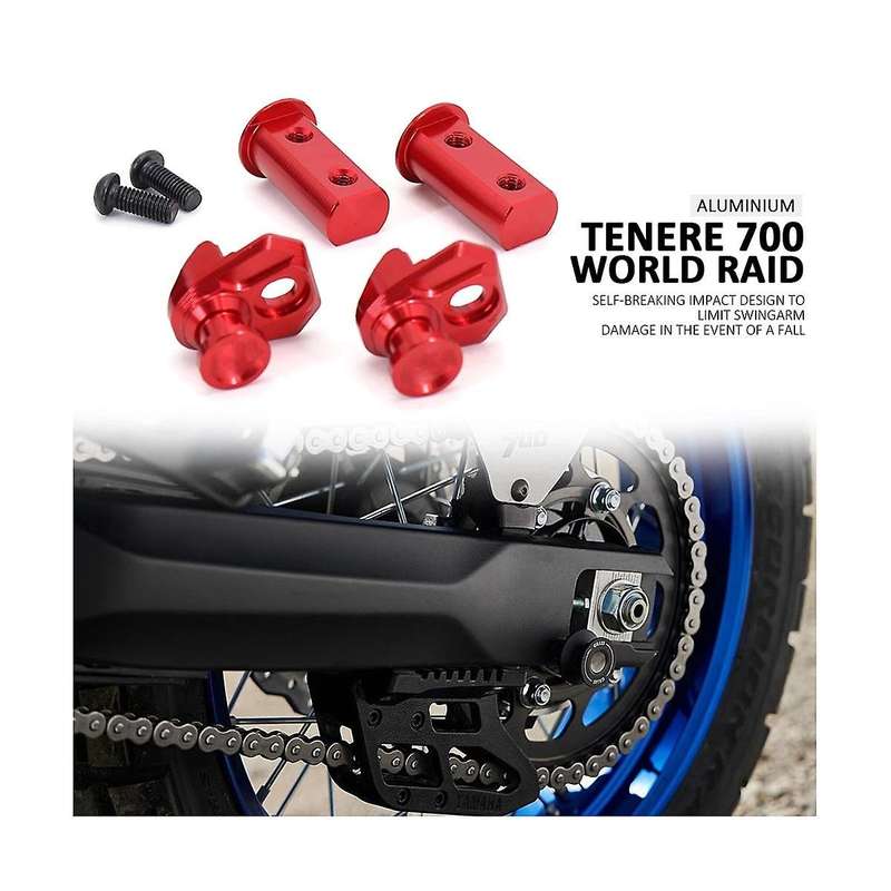 Motorcycle Swingarm Spools Slider Screw Stand Screws for TENERE700 2019-2022 Tenere 700 World Raid
