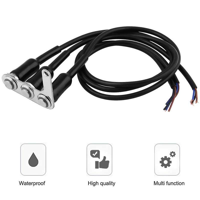 Motorcycle Switch Handlebar Adjustable Mount Waterproof Switches ON-OFF Push 3 Buttons for Headlight