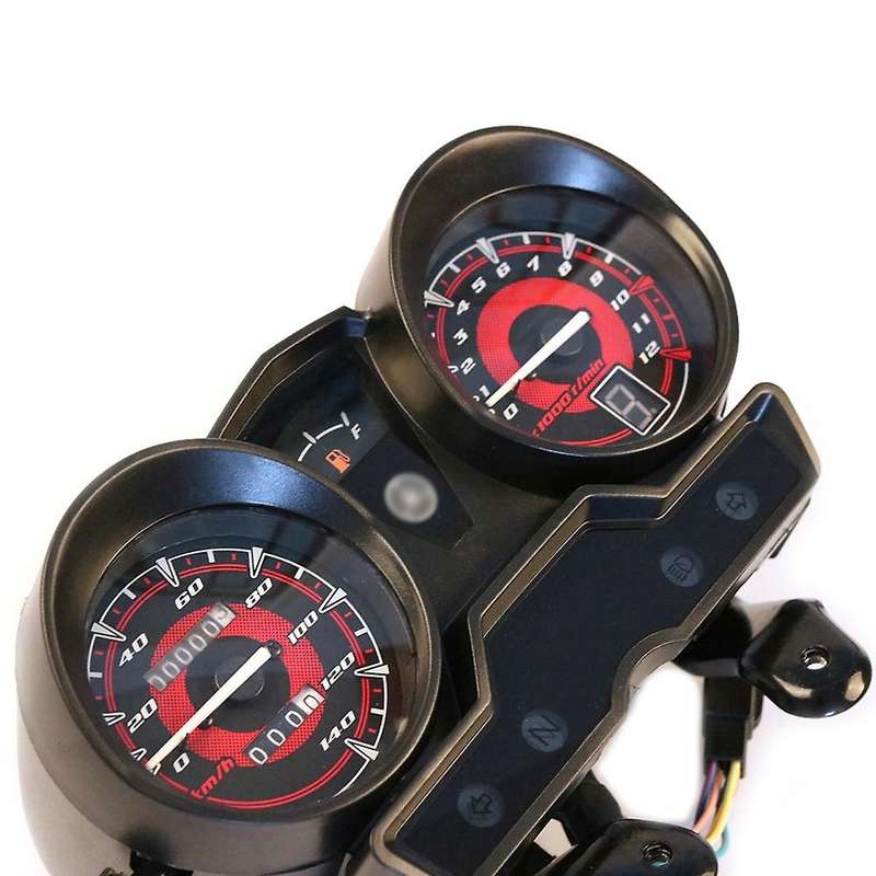 Motorcycle Tachometer for YBR125 YBR 125 JYM125 Speedometer Odometer Gauge Gear Indicator Meter