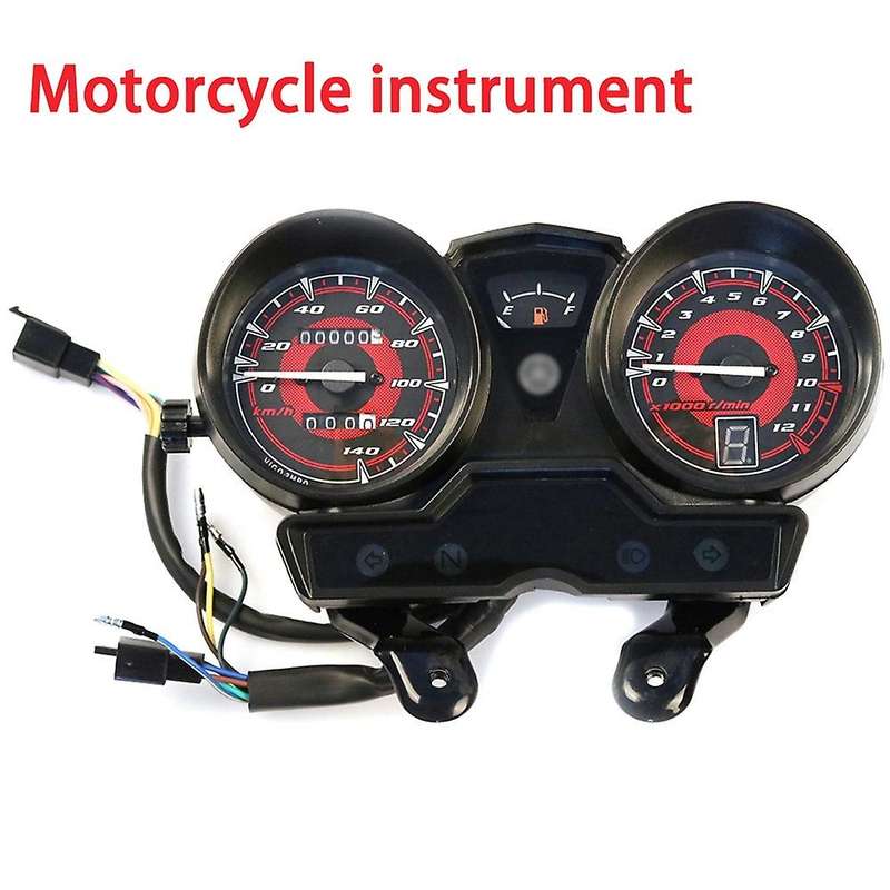 Motorcycle Tachometer for YBR125 YBR 125 JYM125 Speedometer Odometer Gauge Gear Indicator Meter