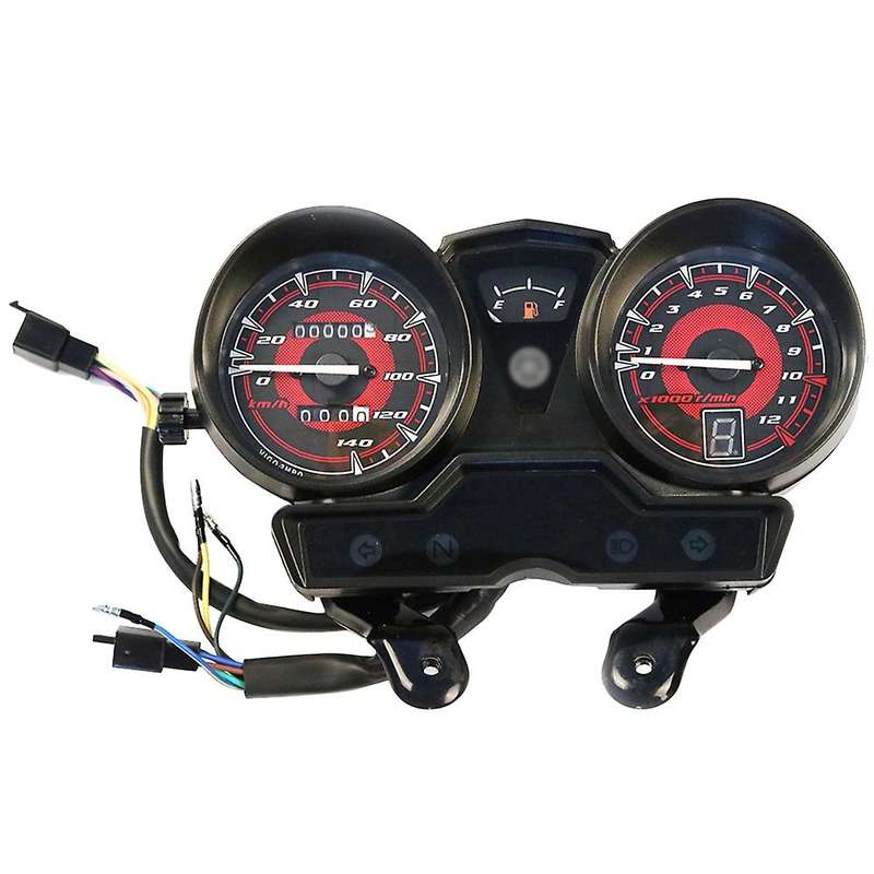 Motorcycle Tachometer for YBR125 YBR 125 JYM125 Speedometer Odometer Gauge Gear Indicator Meter