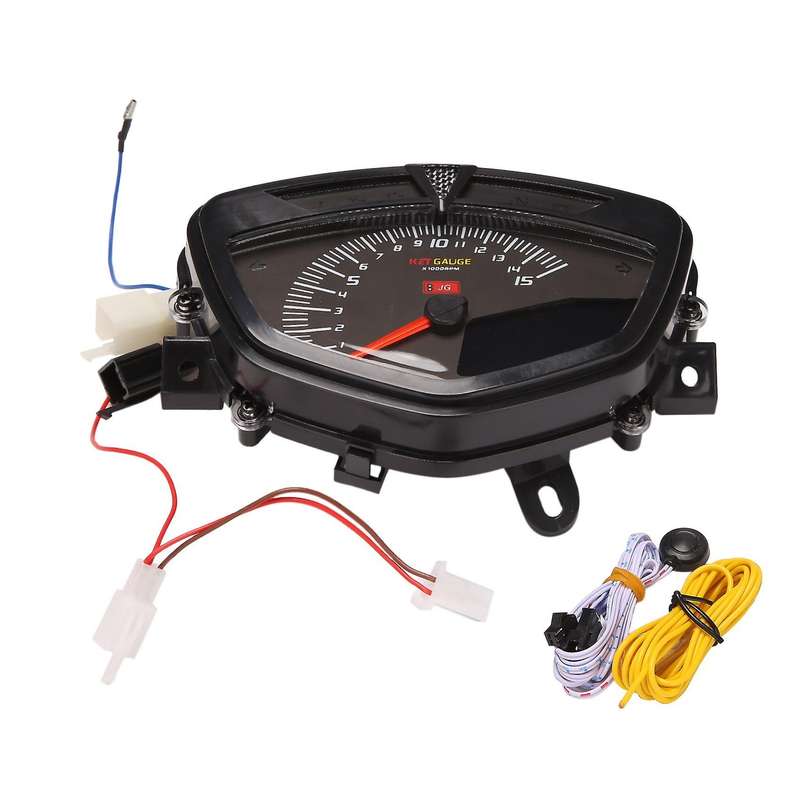 Motorcycle Tachometer Digital Odometer Speedometer Meter Gauge Instrument for LC135
