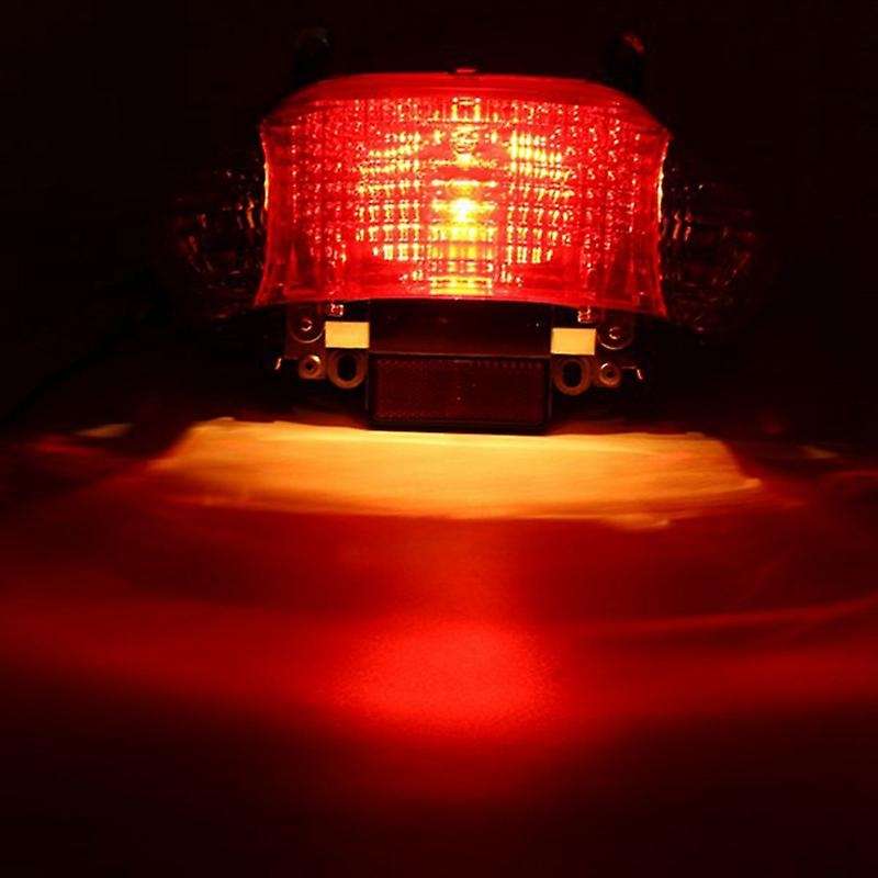 Motorcycle Tail Light for Gy6 Scooter 50cc Rear Tail Light Led Turn Signal Indicator Lamp for Chine