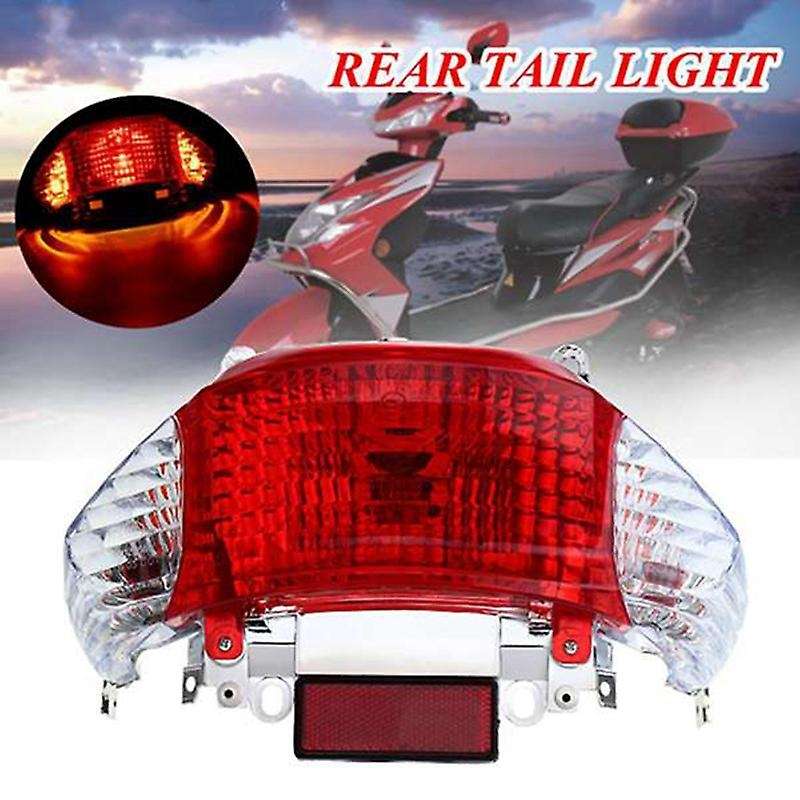Motorcycle Tail Light for Gy6 Scooter 50cc Rear Tail Light Led Turn Signal Indicator Lamp for Chine