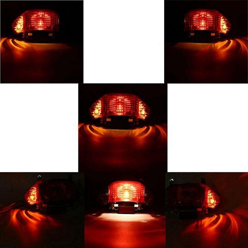 Motorcycle Tail Light for Gy6 Scooter 50cc Rear Tail Light Led Turn Signal Indicator Lamp for Chine
