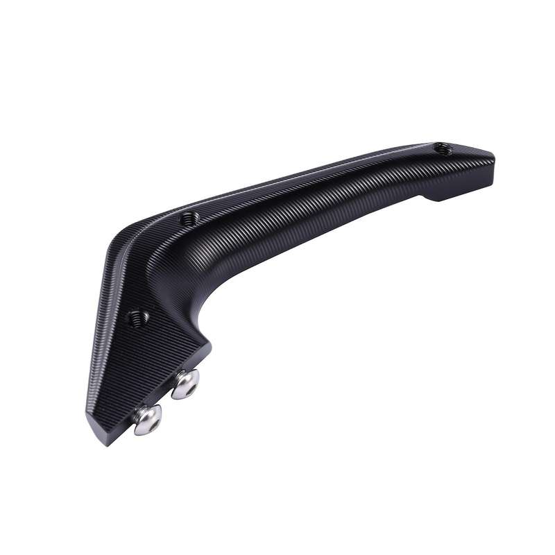 Motorcycle Tail Handrail Rear Armrest Shelf Handle Accessories for 250NK NK250 250Nk Nk250(Black)