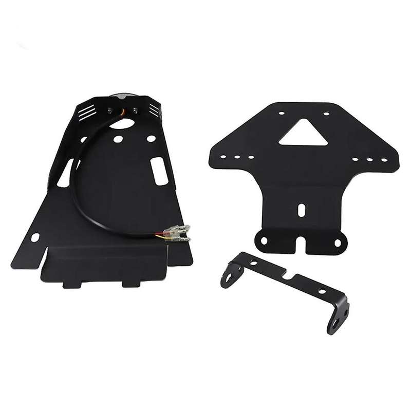 Motorcycle Tail License Plate Bracket for R Nine T Ninet 9 T Rninet Rear Brake Lamp Taillight Led
