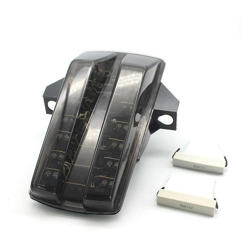 Motorcycle Tail Light Turn Signal LED Integrated Blinker for SV650 2003-2008 SV1000 2003-2007 Smoke