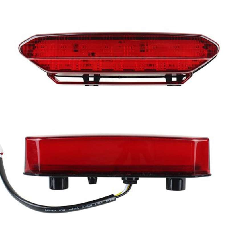 Motorcycle Tail Light LED Brake Light Turn Signal Light for - YFZ450 2006-2009 5TG847102100 Clear