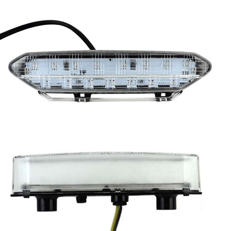 Motorcycle Tail Light LED Brake Light Turn Signal Light for - YFZ450 2006-2009 5TG847102100 Clear