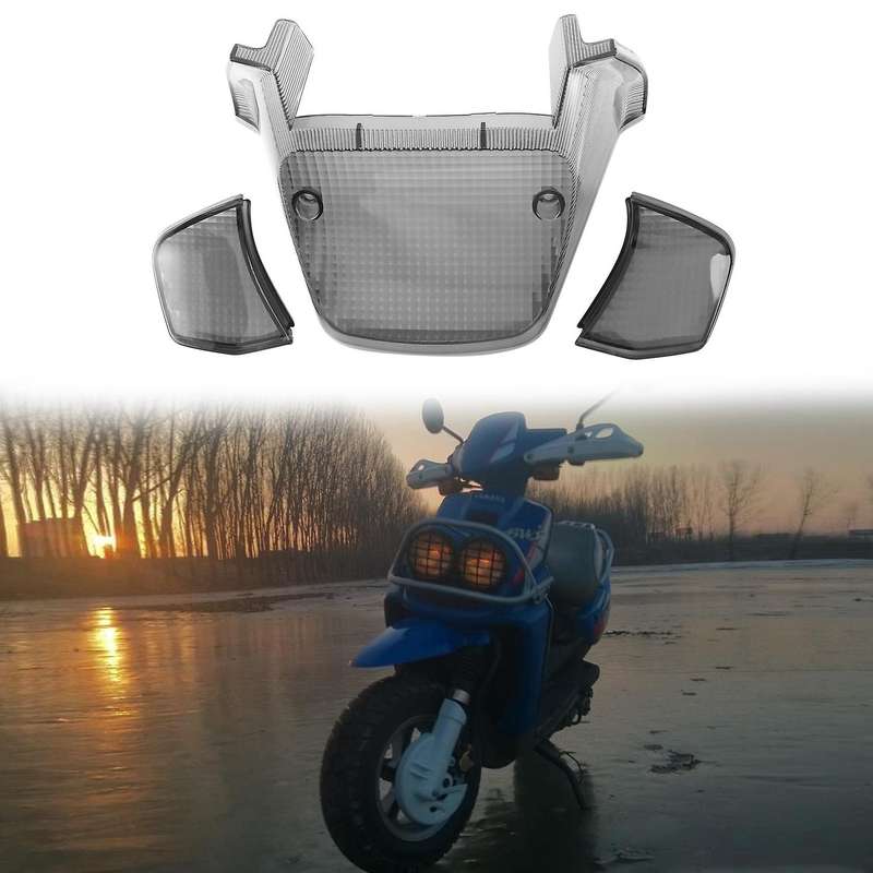 Motorcycle Tail Light Rear Cover Brake Light Cover Suitable for Scooter BWS100