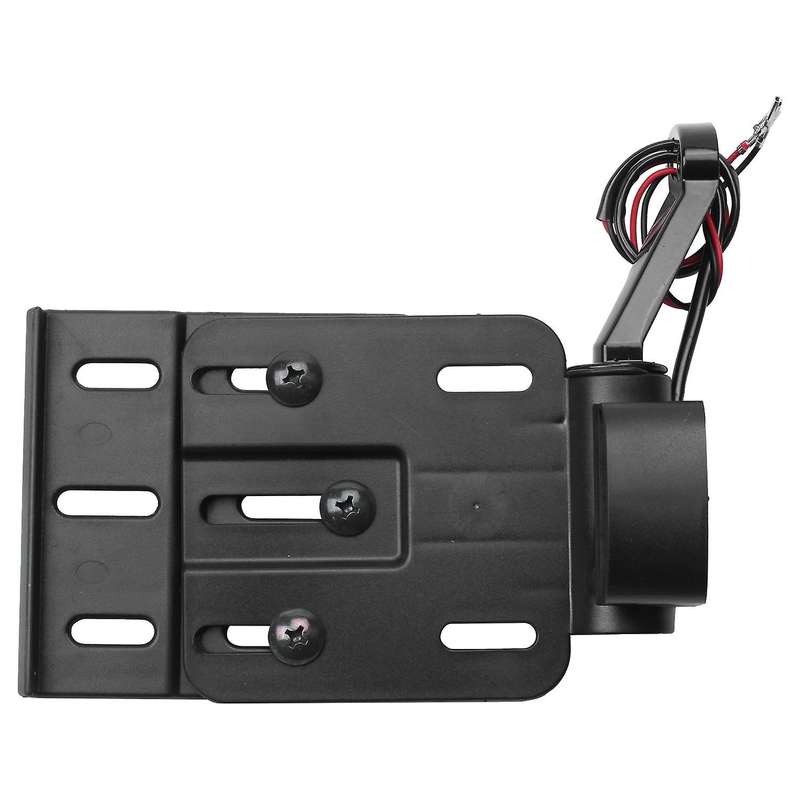 Motorcycle Telescopic Folding LED Light Side Mount License Plate Holder with LED Light for Fat Boy