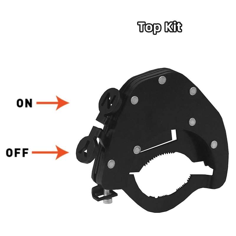 Motorcycle Throttle Lock Universal Motorcycle Cruise Throttle Aid, Adjustable Throttle Control - To