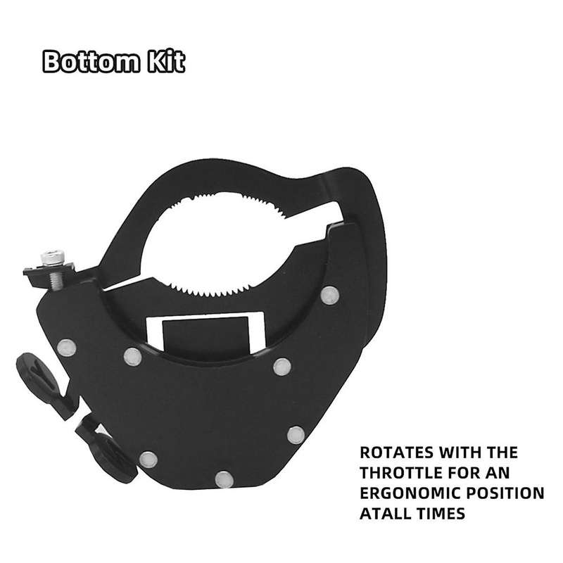 Motorcycle Throttle Lock Universal Motorcycle Cruise Throttle Aid, Adjustable Throttle Control - Bot