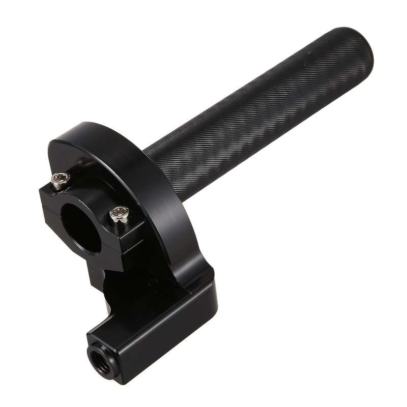 Motorcycle Throttle Grip Quick Twist Gas Throttle Settle with Throttle Cable Fit on 7/8 Inch 22mm Ha
