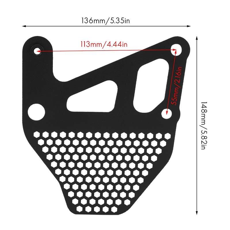 Motorcycle Throttle Protection Cover Throttle Protection Grille for 700 XT700Z XTZ 700 T7 T700 2019-