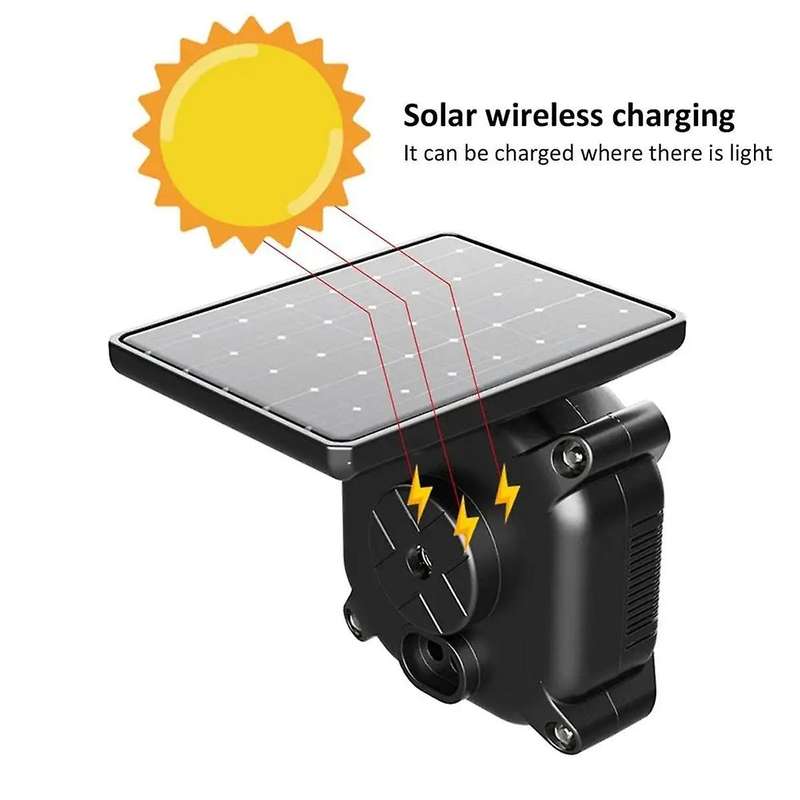 Motorcycle TPMS Solar Power Tire Pressure Monitor Real Time Tire Pressure Monitoring System Temperat
