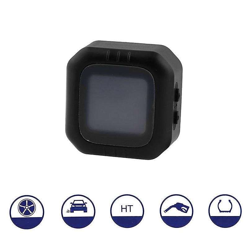 Motorcycle TPMS Motor Tire Pressure Tyre Temperature Monitoring Alarm System with 2 External Sensors