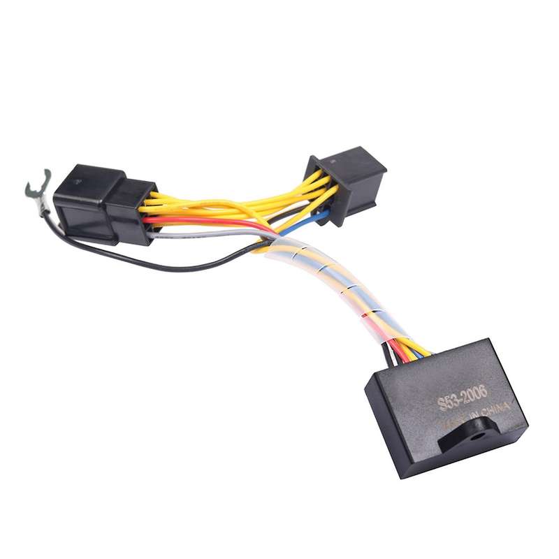 Motorcycle Turn Signal Flasher Light Switch Double Flash Function Flasher Module for Z400 Ninja 400