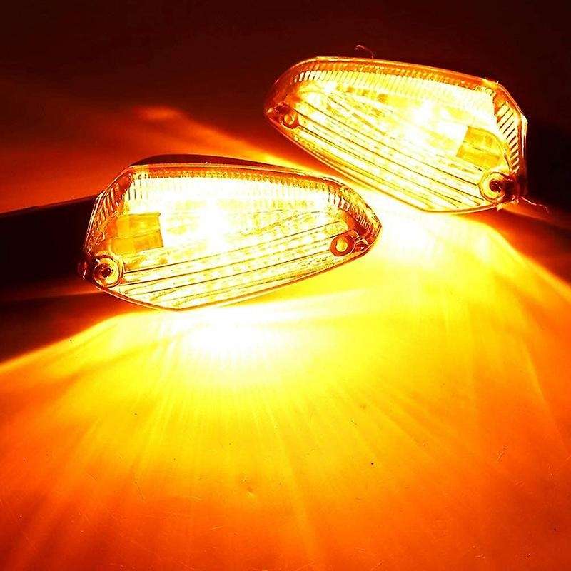Motorcycle Turn Signal Indicator Light Motorcycle Turn Signal Light for 250R 300R CB300 CBF125 Clear