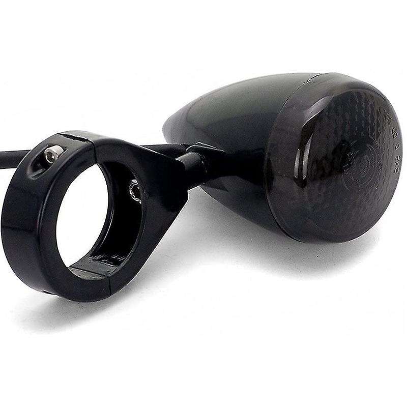 Motorcycle Turn Signal Indicator LED Light 41MM Fork Tube Tail Flashers for 1200 883 Touring Glide