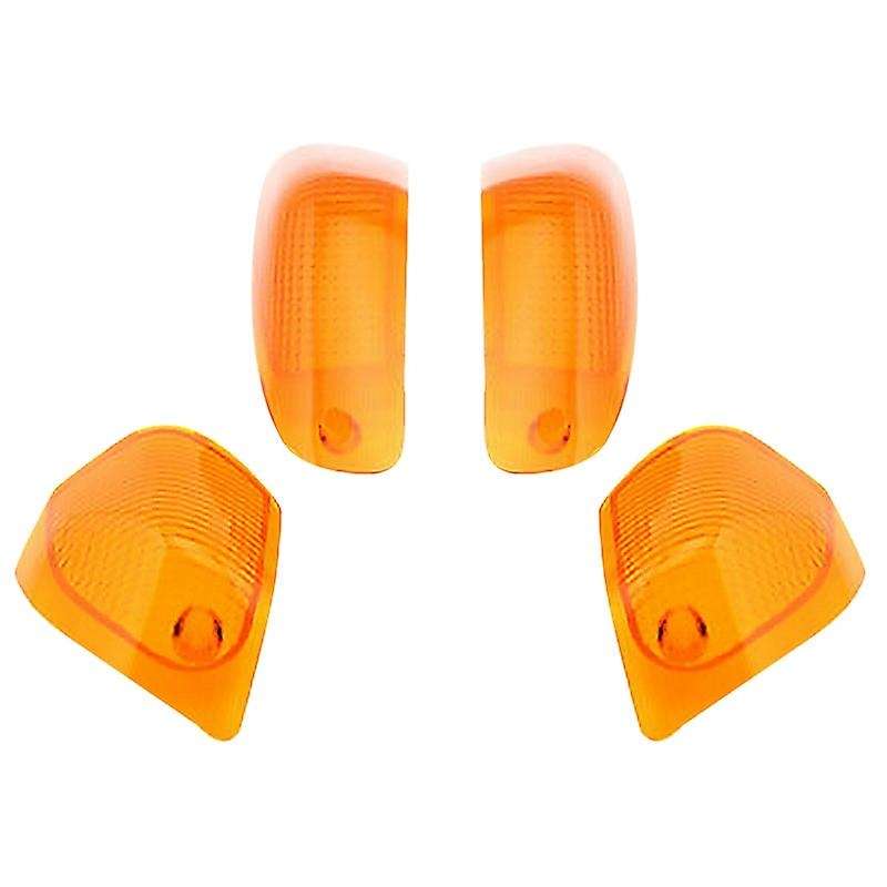Motorcycle Turn Signal Lamp Cover Indicator Light Cover for ZZR400 1993-2006 ZZR600 1993-2008,amber