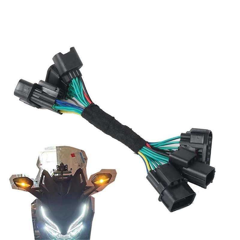 Motorcycle Turn Signal Flasher Light Switch for Forza 350 NSS 350 Double Flash Warning Controller Re