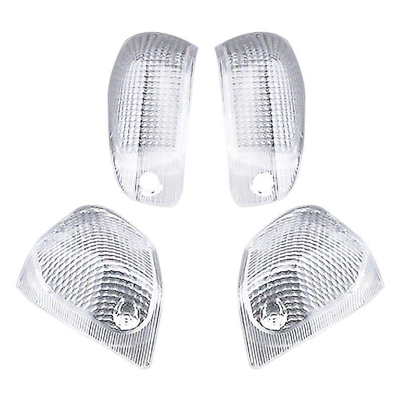 Motorcycle Turn Signal Lamp Cover Indicator Light Cover for ZZR400 1993-2006 ZZR600 1993-2008,Transp