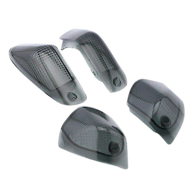 Motorcycle Turn Signal Lamp Cover Indicator Light Cover for ZZR400 1993-2006 ZZR600 1993-2008,black