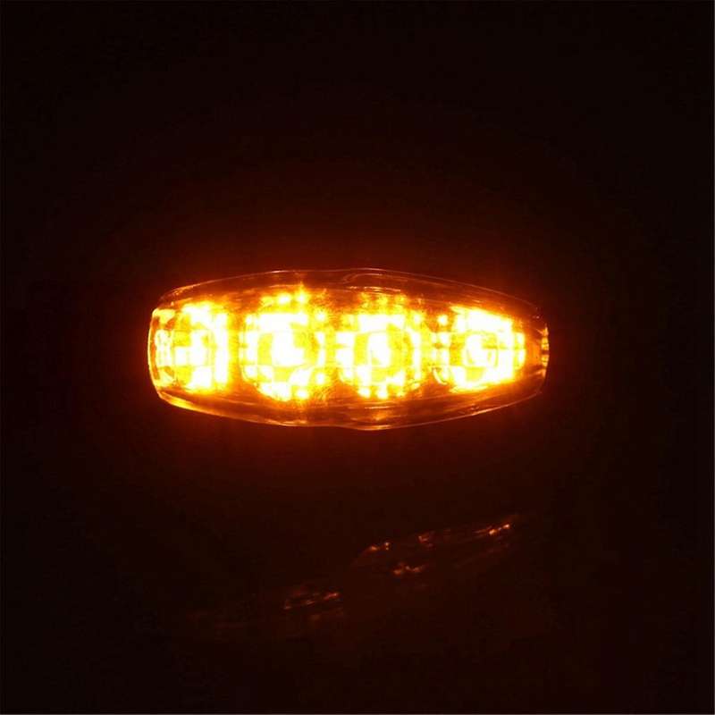 Motorcycle Turn Signal Light Led Front Led Amber Indicators for 800 1200 900 Speed Triple 2017-2020