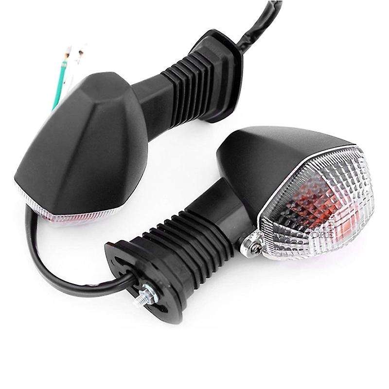 Motorcycle Turn Signal Light Motorcycle Indicator Light for SV650 SV1000 SFV 650 DRZ400 Black