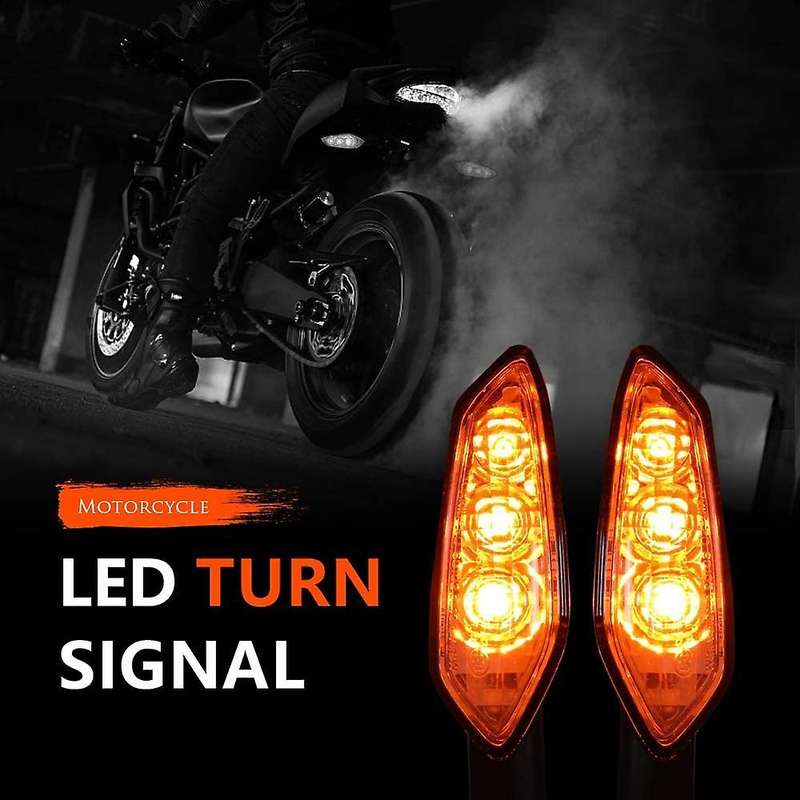 Motorcycle Turn Signal Light Motorcycle Indicator Light for MT-01 MT-25 MT-03 MT-09 Black