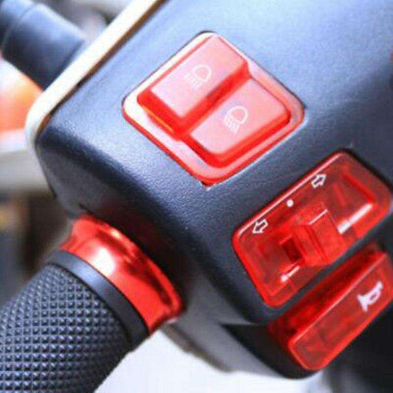Motorcycle Turn Signal Switch Compatible Scooter Honda DIO AF17 AF18 Red