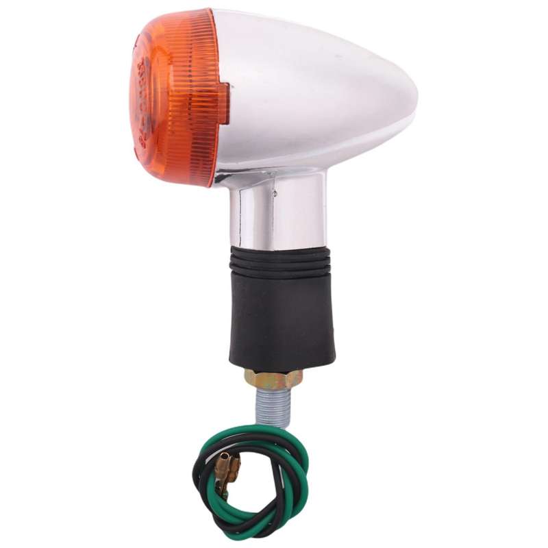 Motorcycle Turn Signals -Front Rear Lights Compatible Motorcycle Street Standard Custom Bike Cruiser
