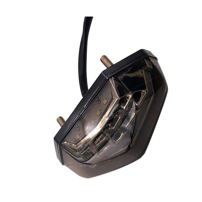 Motorcycle Universal 12v Dc Led Brake Stop Tail Light Signal Indicators Motorbike Bike Rear Brake L