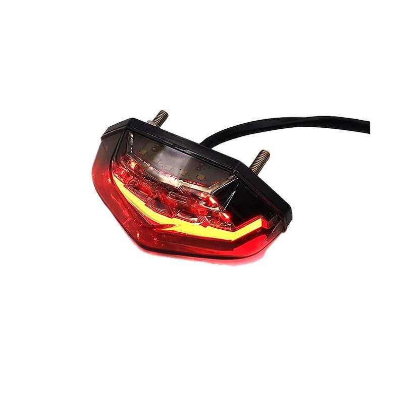 Motorcycle Universal 12v Dc Led Brake Stop Tail Light Signal Indicators Motorbike Bike Rear Brake L