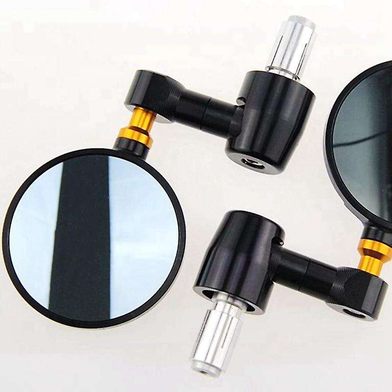 Motorcycle Universal CNC Aluminum Rear ViewHandle Bar End 7/8 inch Mirrors for Motorcycle