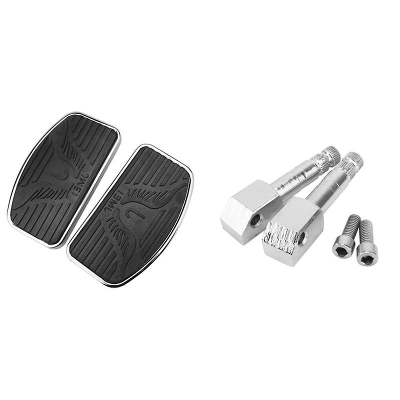 Motorcycle Universal Front Foot Driver Footrest Floorboards for Vtx V-star Drag Star