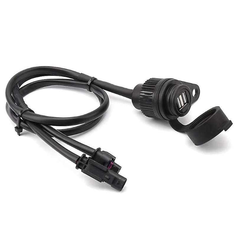 Motorcycle USB Double Socket for R1200GS R1250GS F700GS F750GS F800GS F850GS ADV Accessories with Lo