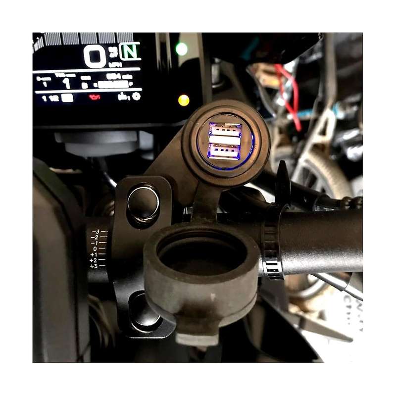 Motorcycle USB Charging Socket for R1200GS R1250GS R1200ST R1150GS R1100GS R1250RT R1200RT K1200R LC