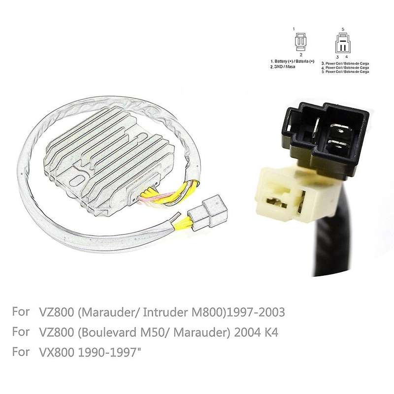 Motorcycle Voltage Regulator Rectifier for VX800 VZ800 Marauder/ Intruder M800
